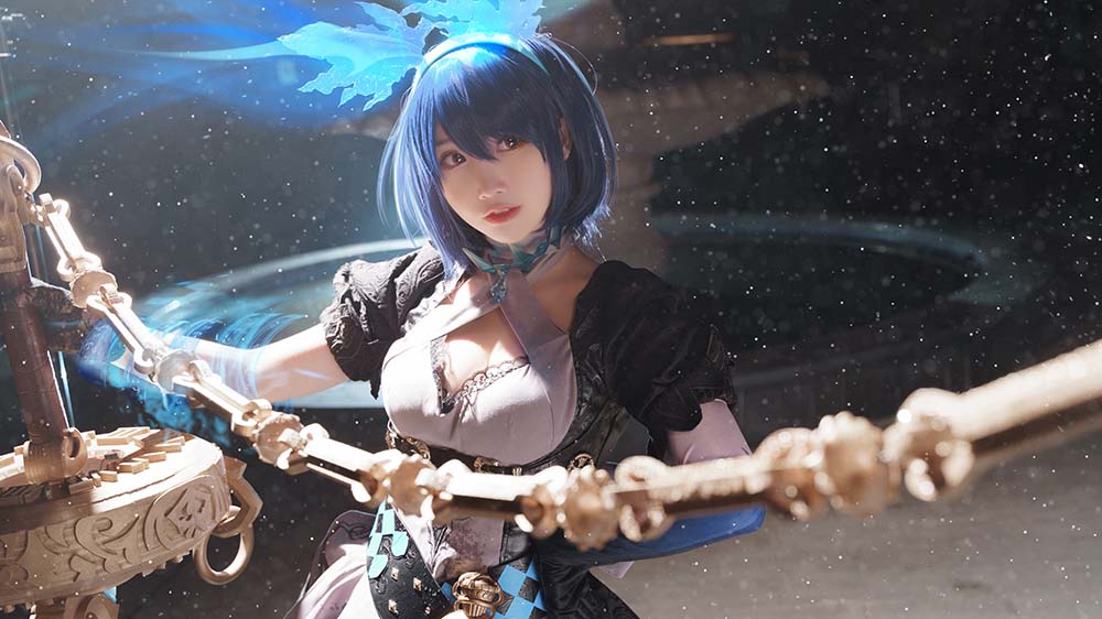 面饼仙儿 – 爱丽丝 Cosplay-第2张