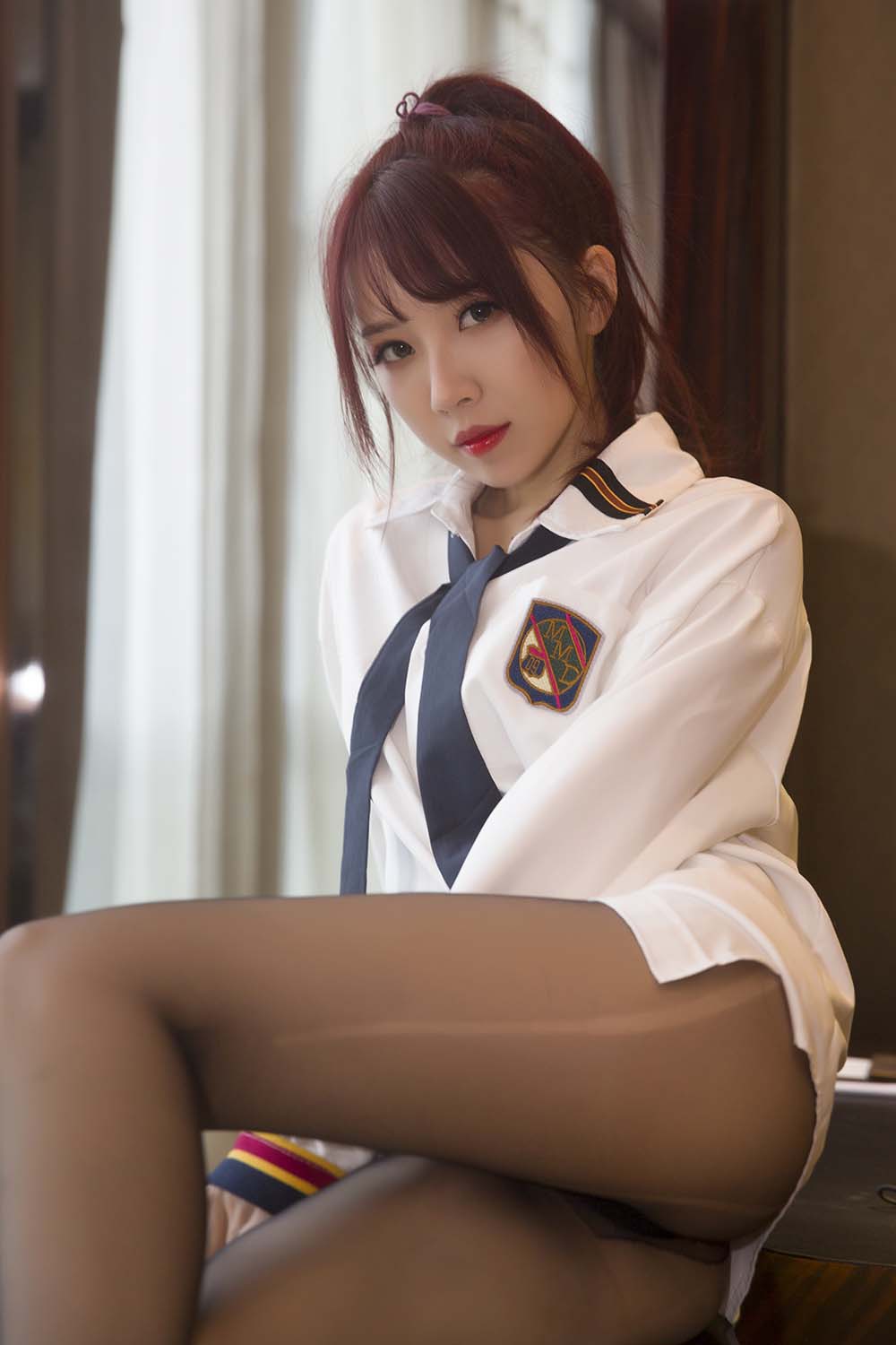 小女巫露娜 – 白衬衣 Cosplay-第2张