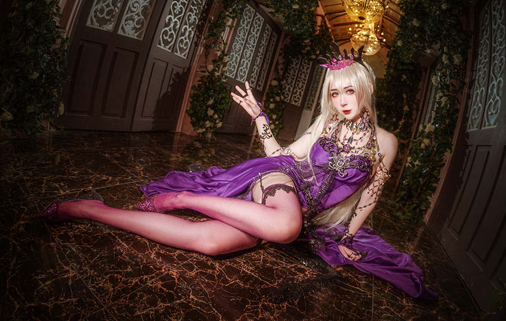阮邑_Fairy – 黑枪呆礼服 Cosplay-第1张