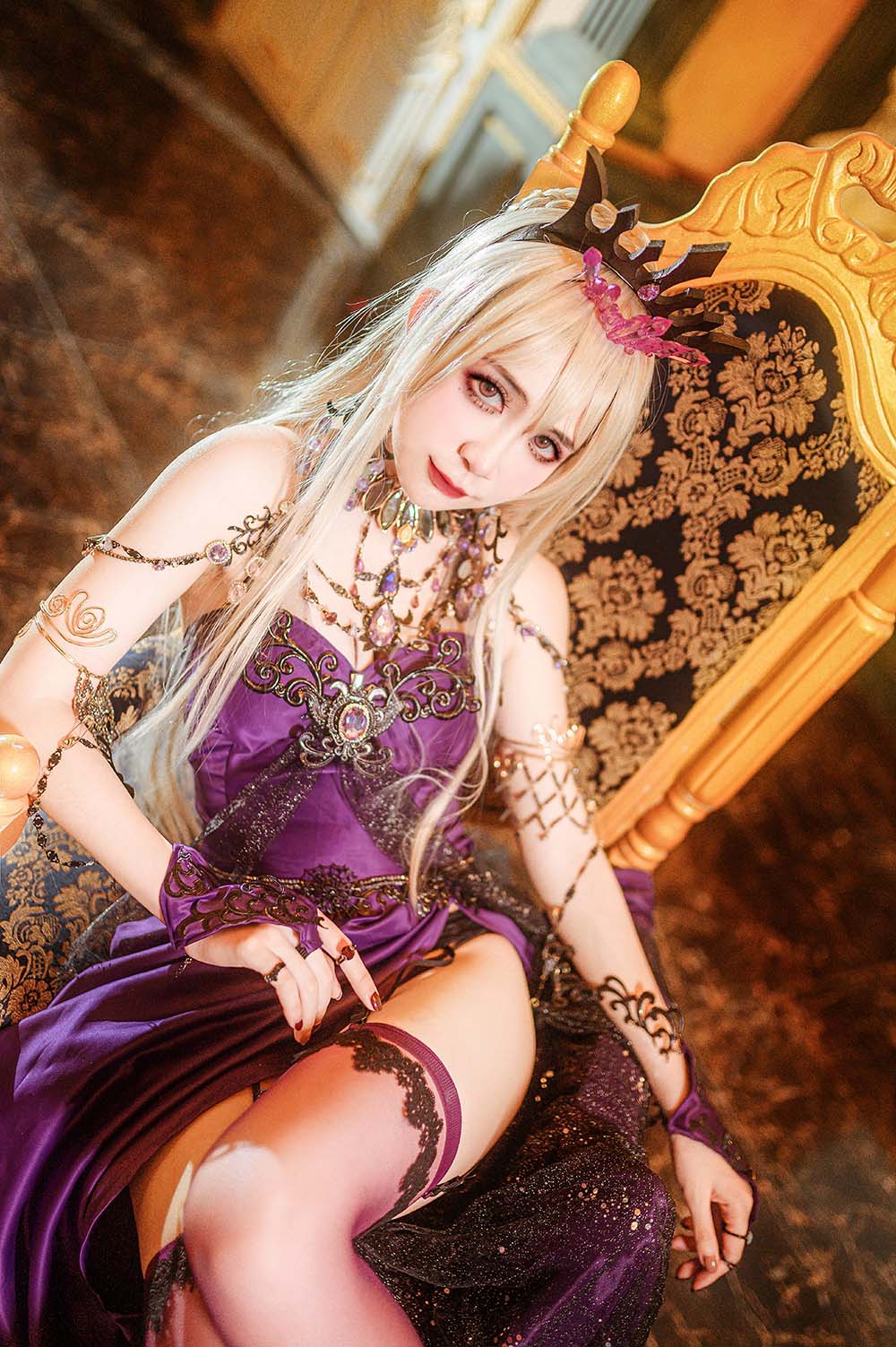 阮邑_Fairy – 黑枪呆礼服 Cosplay-第2张