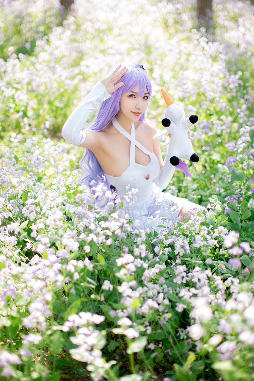源纱希喵喵喵 – 独角兽 Cosplay-第1张