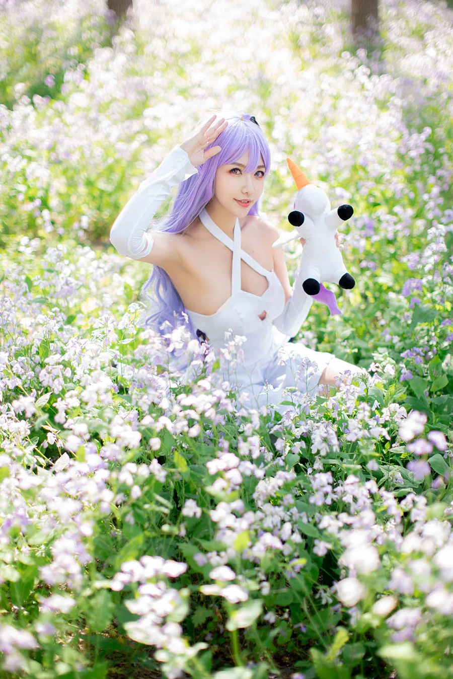 源纱希喵喵喵 – 独角兽 Cosplay-第1张