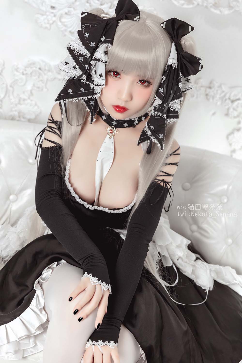 貓田聖奈奈(桃之啾啾) – 碧蓝航线可畏 Cosplay-第2张