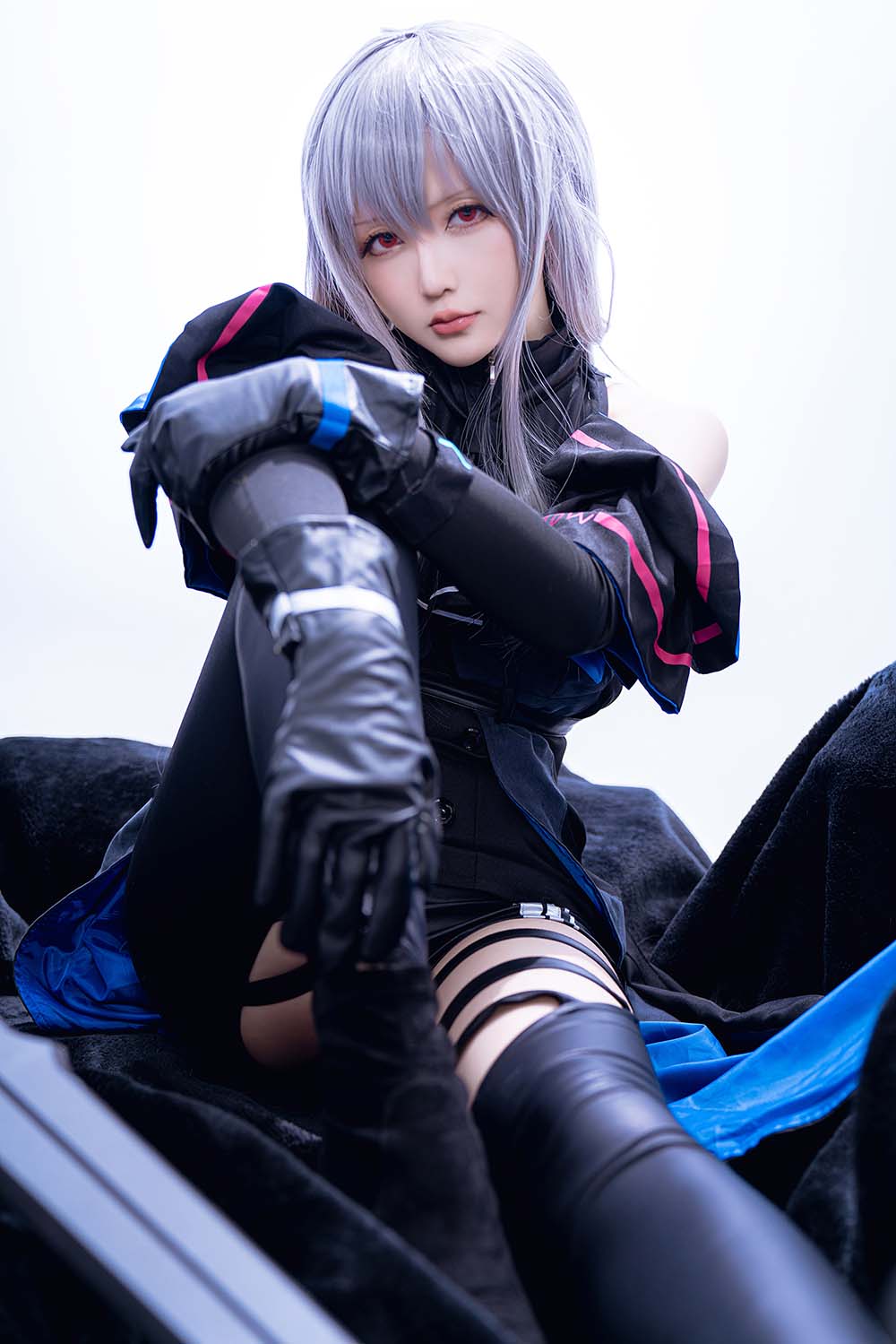 星之迟迟 – 斯卡蒂 Cosplay-第2张