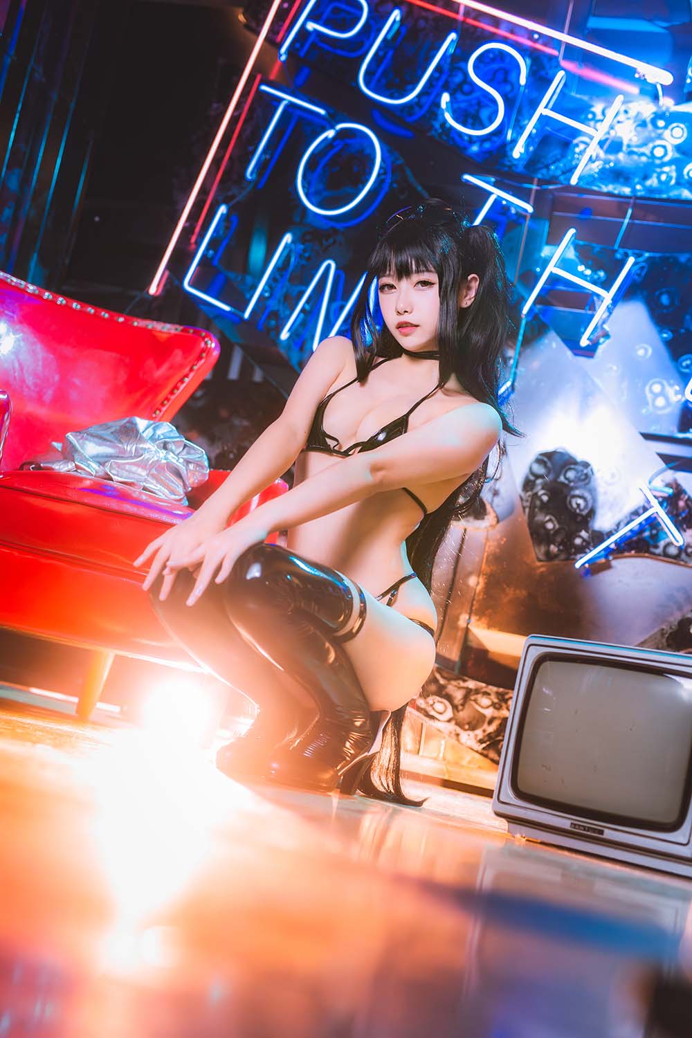 Momoko葵葵 – 大凤之赛车 Cosplay-第2张