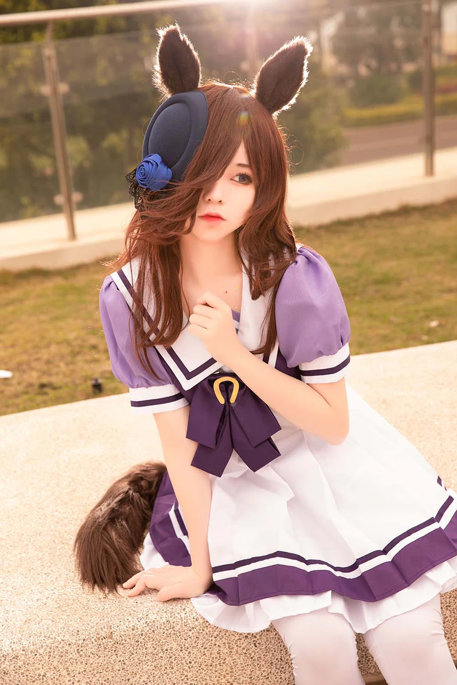 G44不会受伤 – 赛马娘 米浴 Cosplay-第2张