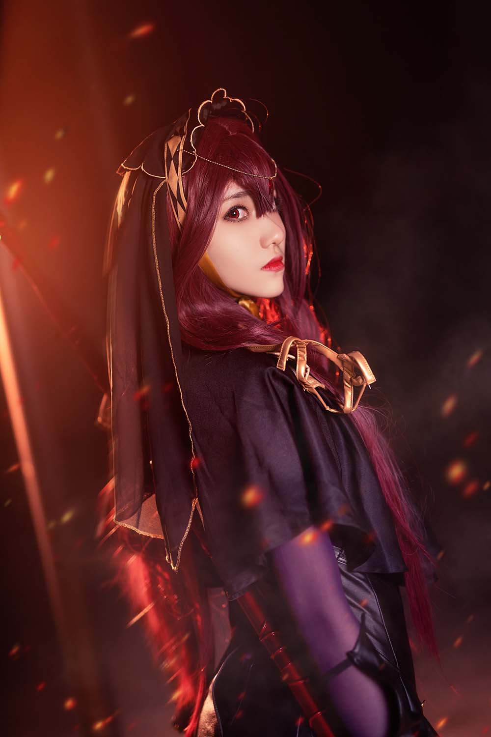 南桃Momoko – 斯卡哈二破 Cosplay-第1张