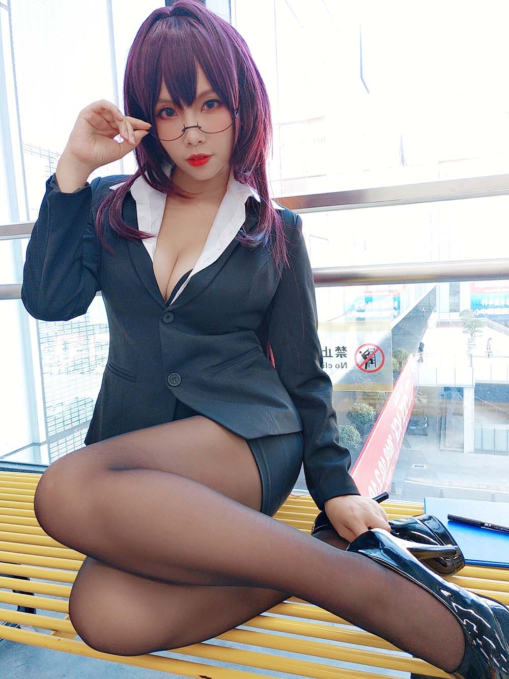 Neko-薇薇 – 斯卡哈自拍 Cosplay-第2张