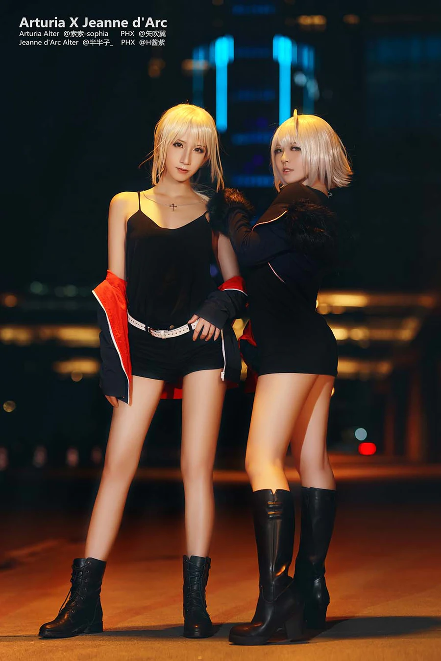 半半子&索索sophia – Full set Upscaled Cosplay-第2张