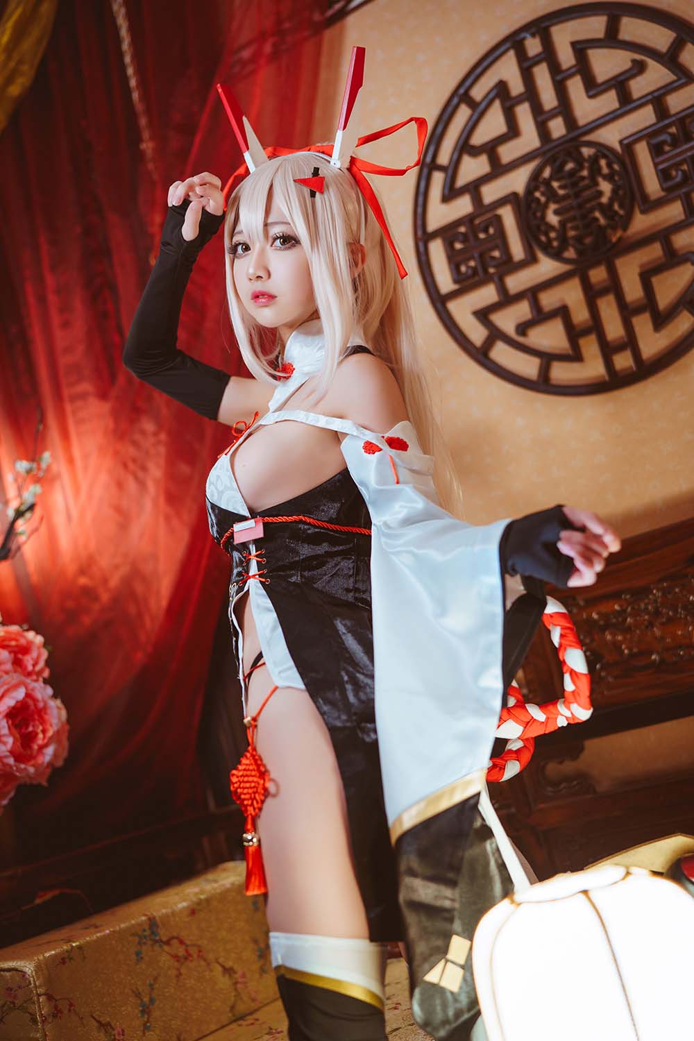 沖田凜花Rinka – Ayanami Cheongasm Cosplay-第1张