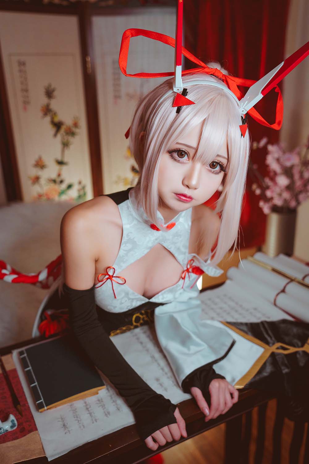 沖田凜花Rinka – Ayanami Cheongasm Cosplay-第2张