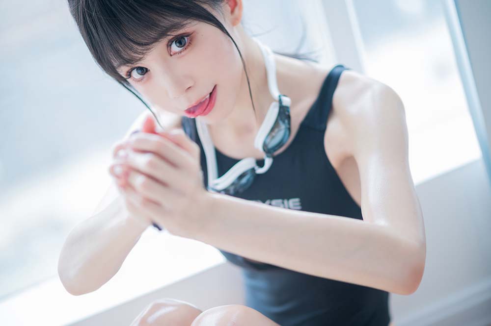 水淼aqua – 竞技泳装 Cosplay-第2张