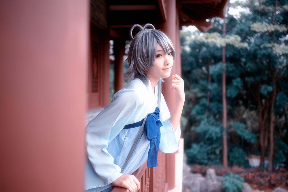 南桃Momoko – 洛天依 Cosplay-第1张
