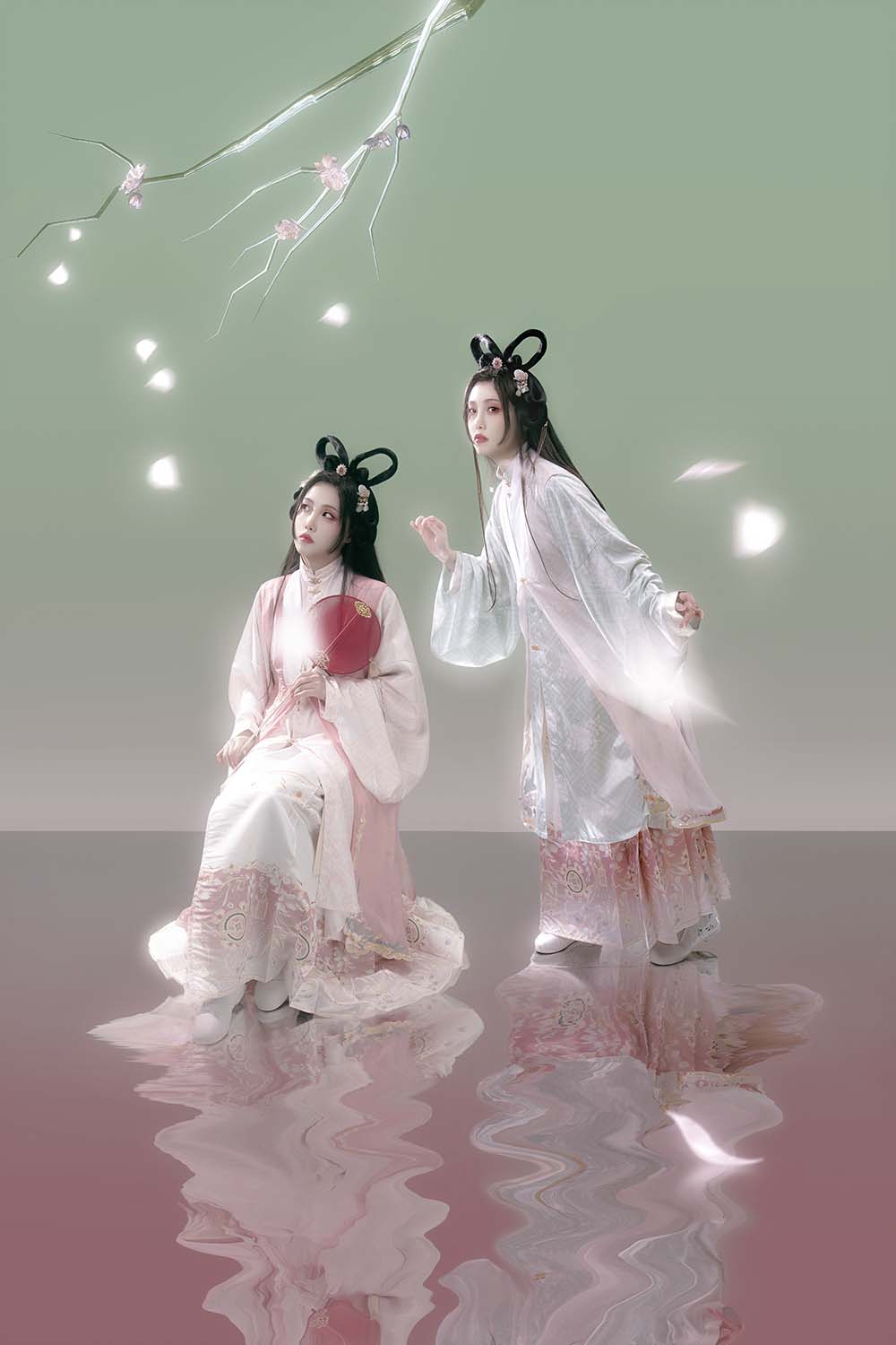 [YITUYU艺图语]2023.02.24 春日迟迟，卉木萋萋 里奈Riina YITUYU艺图语-第2张