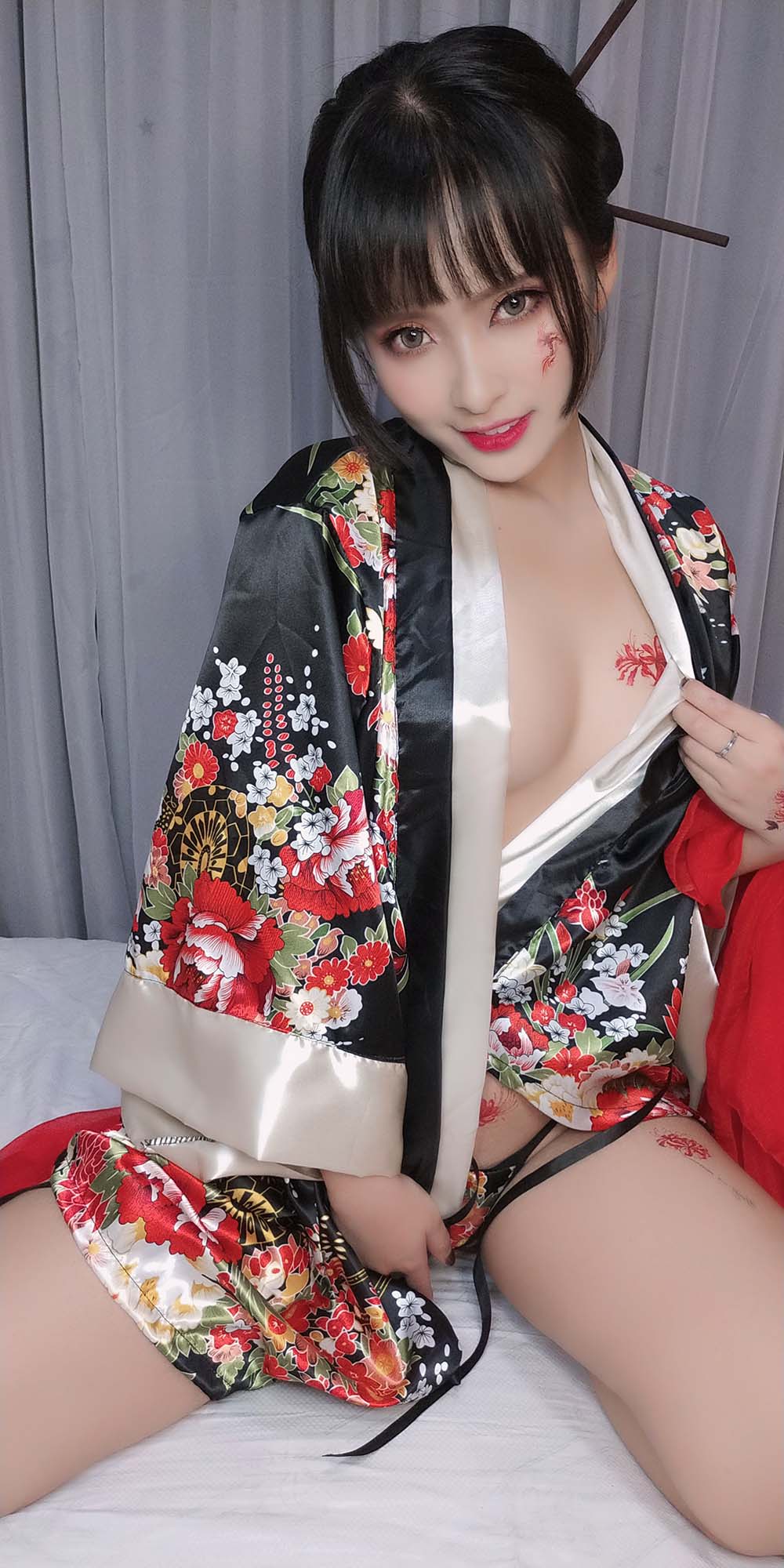 洛璃LoLiSAMA – 歌舞伎 Cosplay-第2张