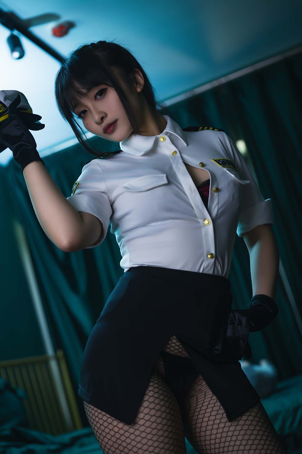 洛璃LoLiSAMA – 超S女警 Cosplay-第2张