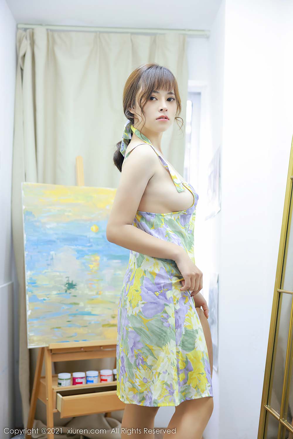 [Xiuren秀人网]2021.12.27 NO.4387 云南大理旅拍 奈沐子 Xiuren秀人网-第1张