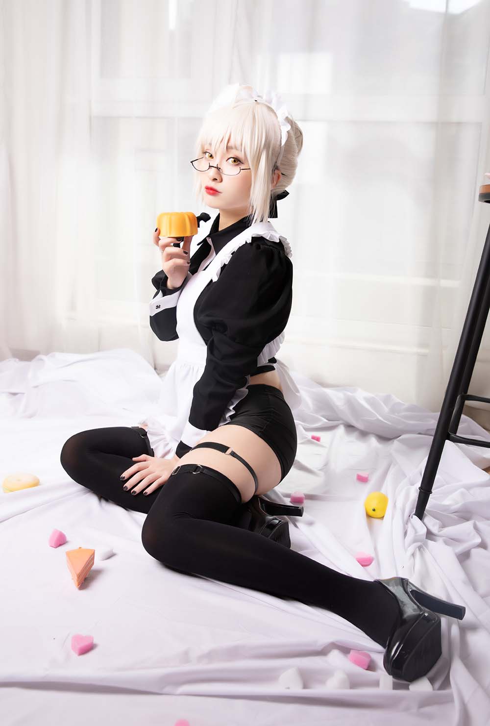 洛璃LoLiSAMA – BX女仆 Cosplay-第2张