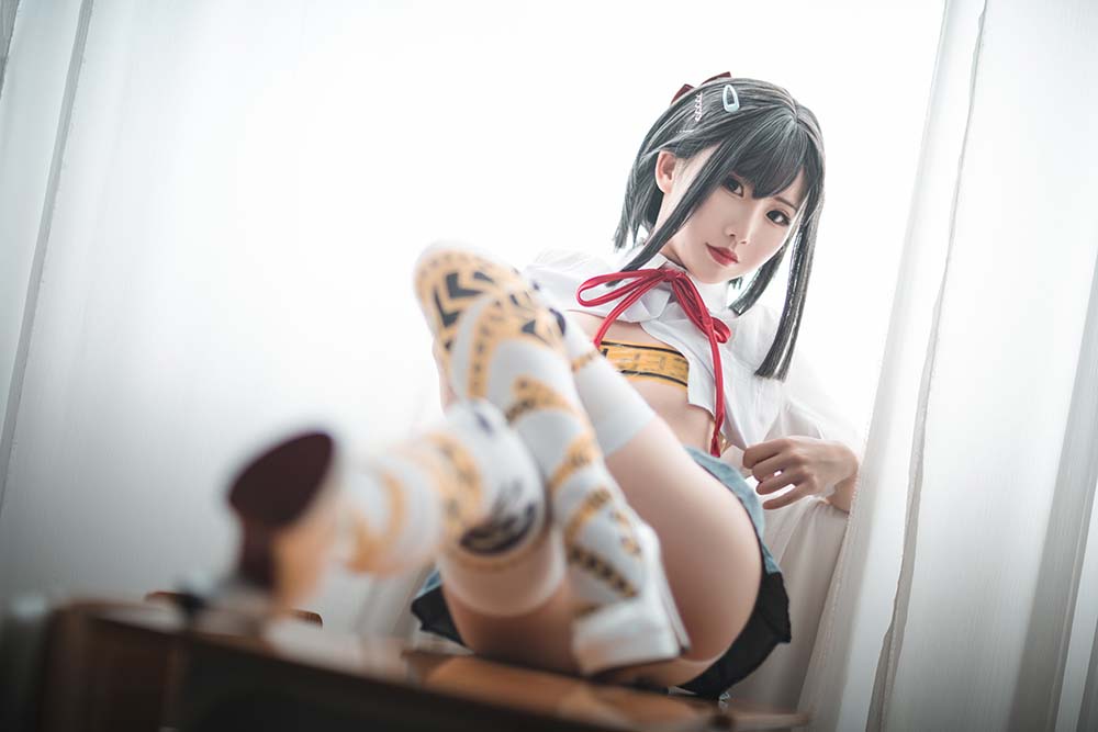 面饼仙儿 – 短校服胶带 Cosplay-第1张