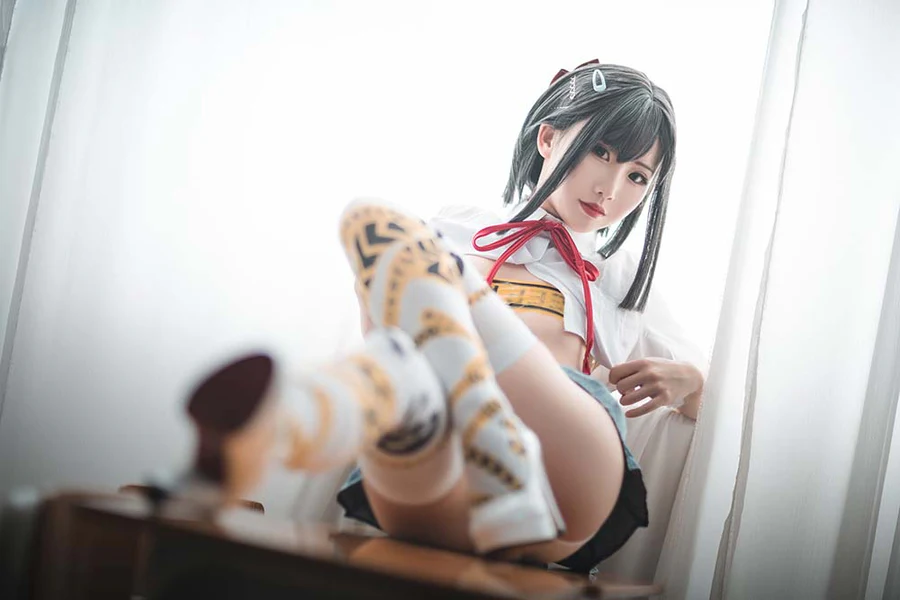 面饼仙儿 – 短校服胶带 Cosplay-第1张
