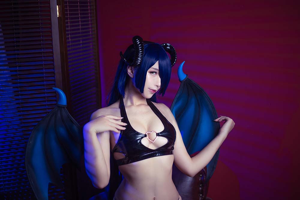 九曲Jean – 小恶魔 Cosplay-第1张