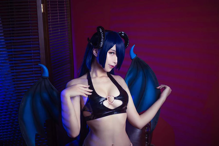 九曲Jean – 小恶魔 Cosplay-第1张