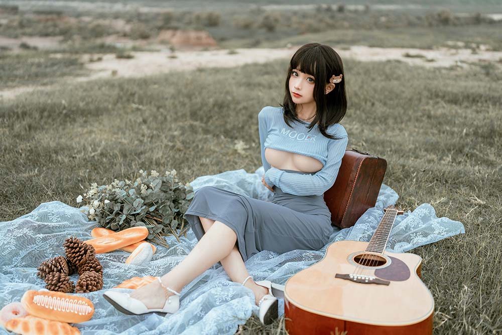 蠢沫沫 – 吉他妹妹 Cosplay-第2张