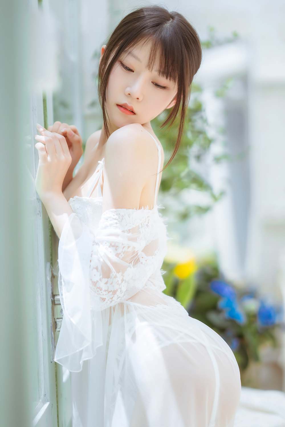 香草喵露露 – 玻璃房少女 Cosplay-第2张