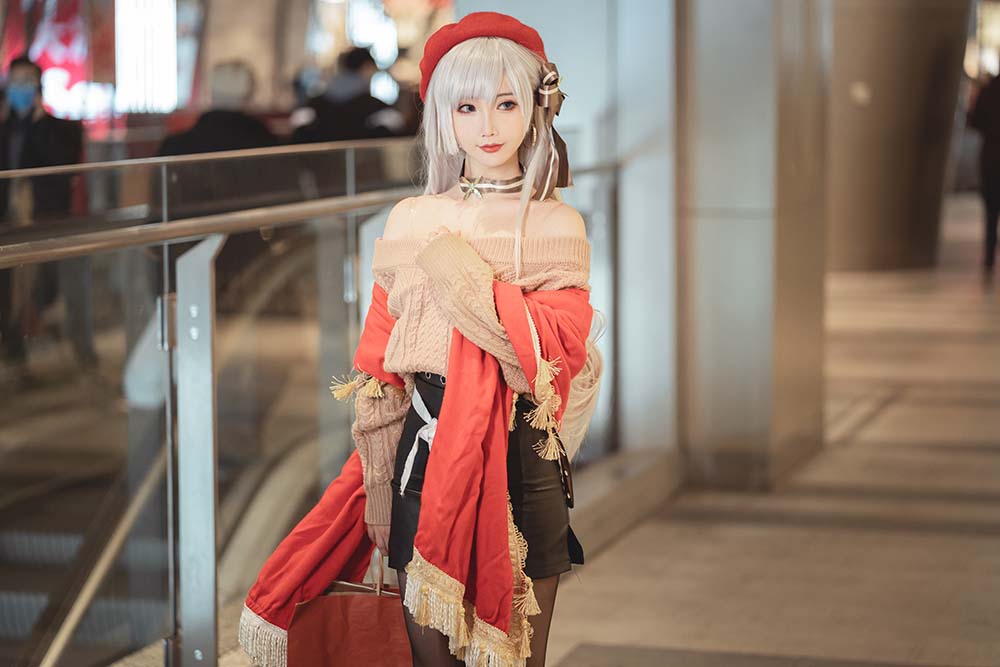 面饼仙儿 – 圣诞贝法 Cosplay-第2张