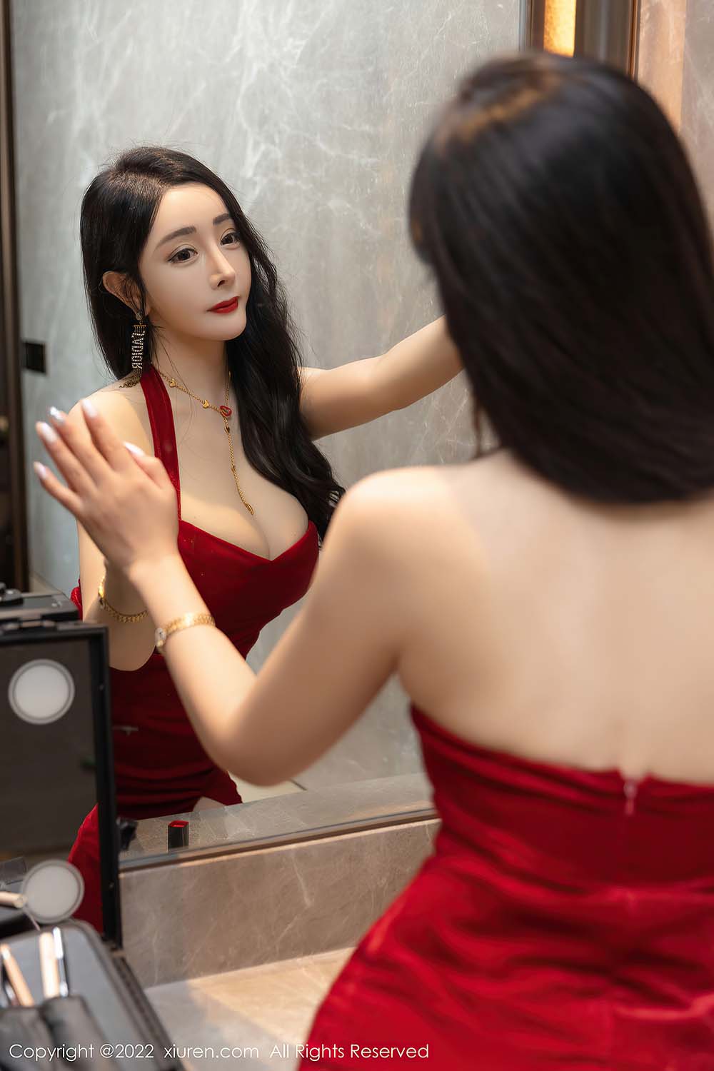 [Xiuren秀人网]2022.01.07 NO.4434 赌场情景拍摄 允爾 Xiuren秀人网-第1张