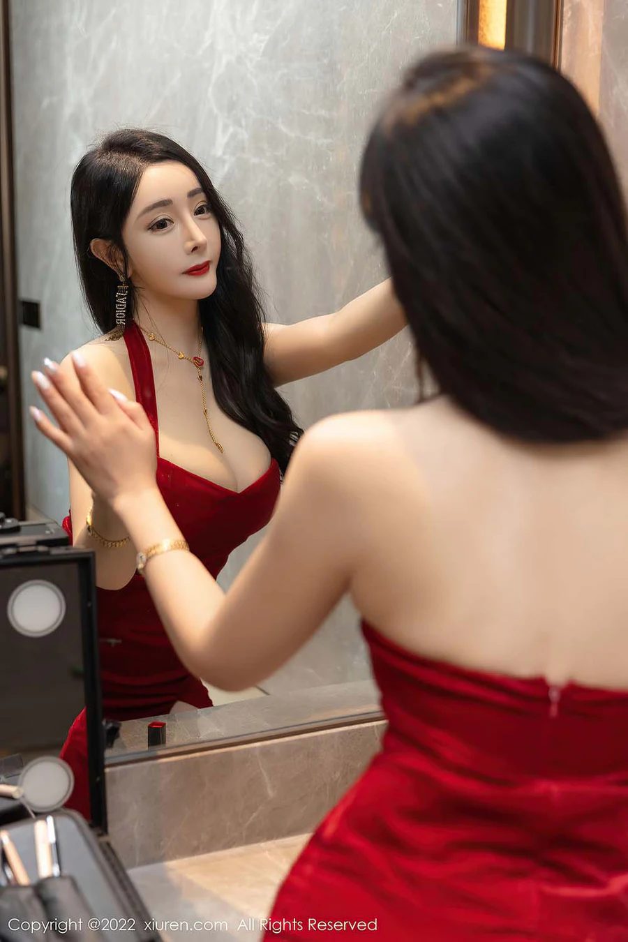 [Xiuren秀人网]2022.01.07 NO.4434 赌场情景拍摄 允爾 Xiuren秀人网-第1张
