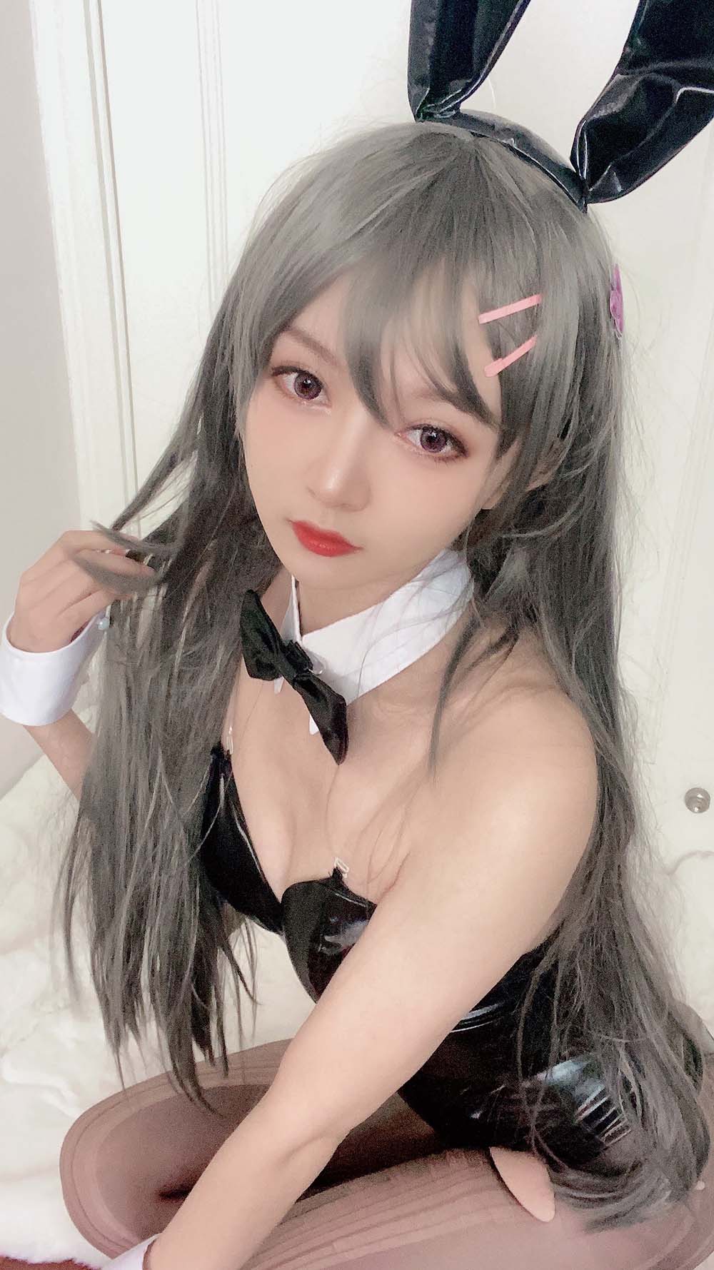 51酱 – 麻衣兔女郎 Cosplay-第2张