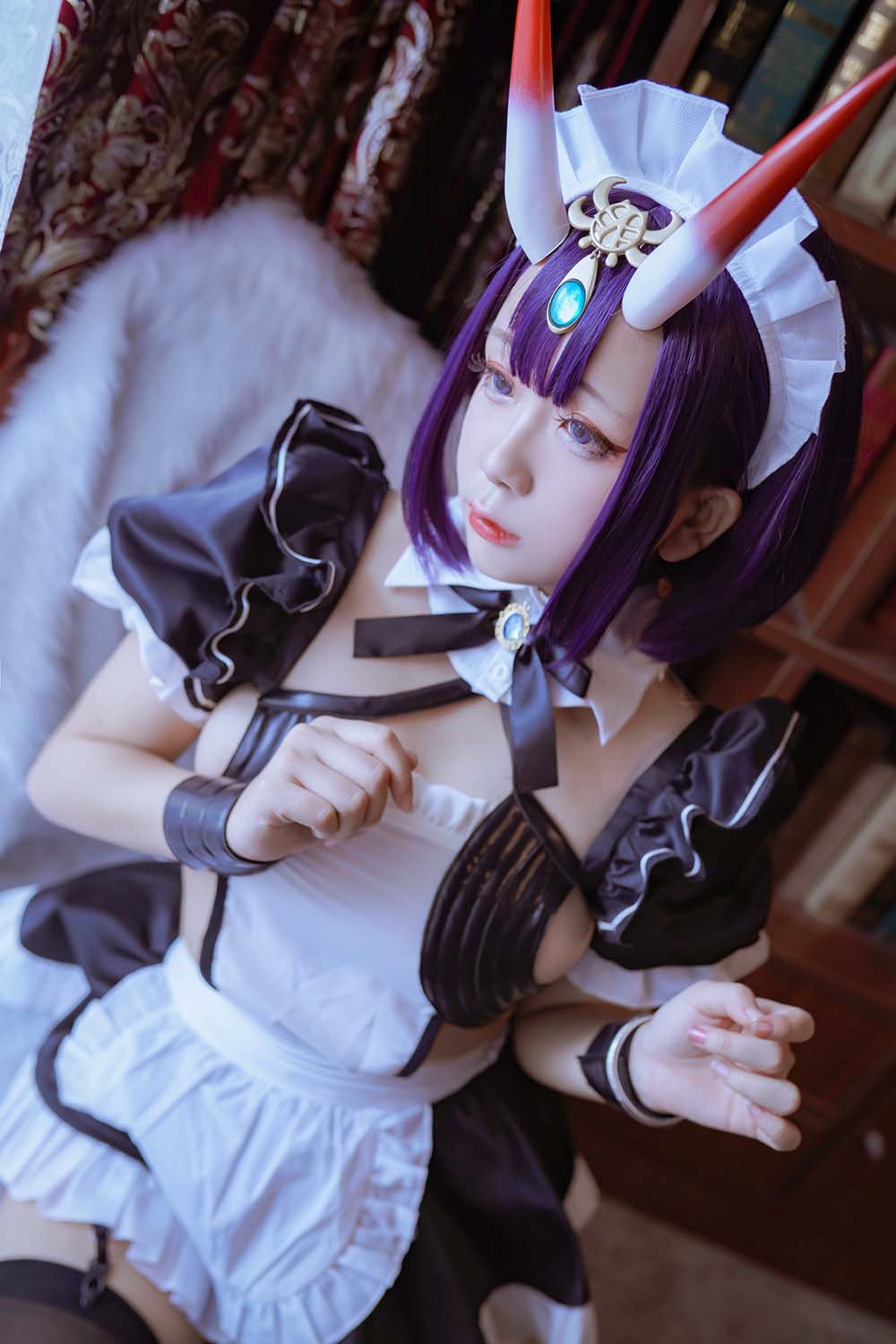 日奈娇 – 酒吞女仆 Cosplay-第2张