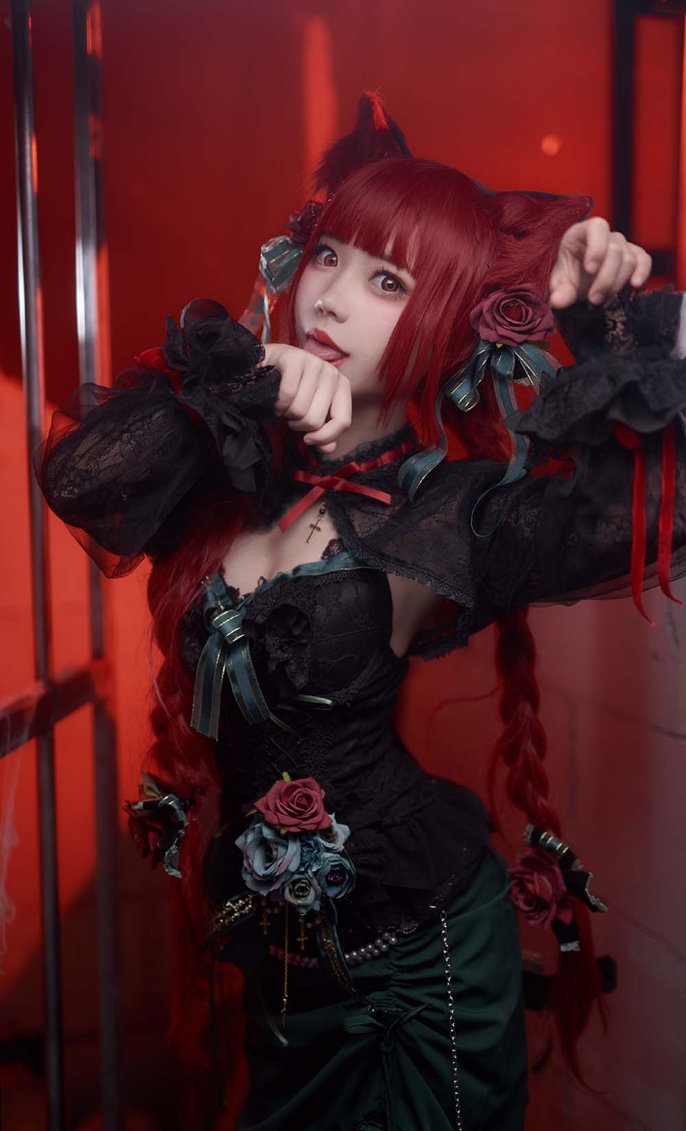 花柒Hana – 火焰猫燐 Cosplay-第1张