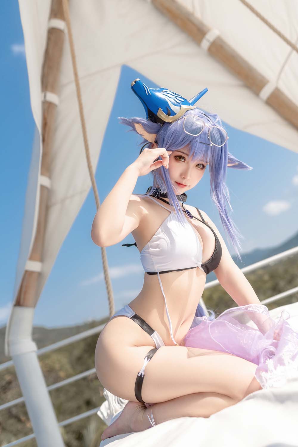 蠢沫沫 – 童の假日 士佐 Cosplay-第1张