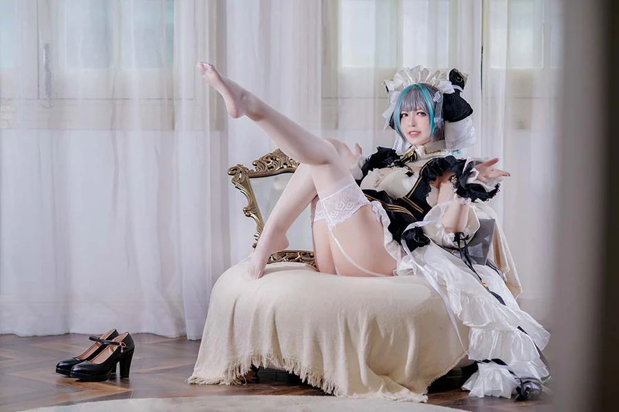 半半子 – 柴郡 Cosplay-第2张