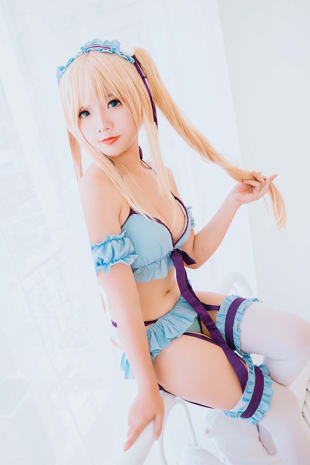 Messie Huang写真 – Eriri sexy Cosplay-第1张