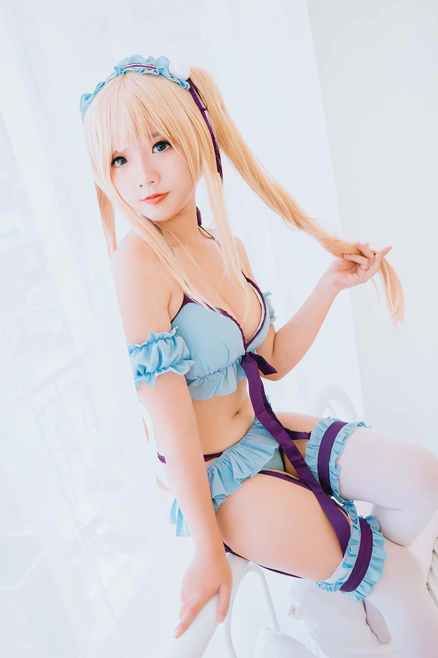 Messie Huang写真 – Eriri sexy Cosplay-第1张