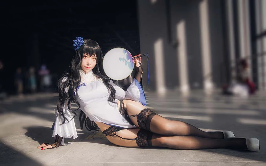 Money冷冷 – 95式玉玲珑-黑呆女仆 Cosplay-第1张