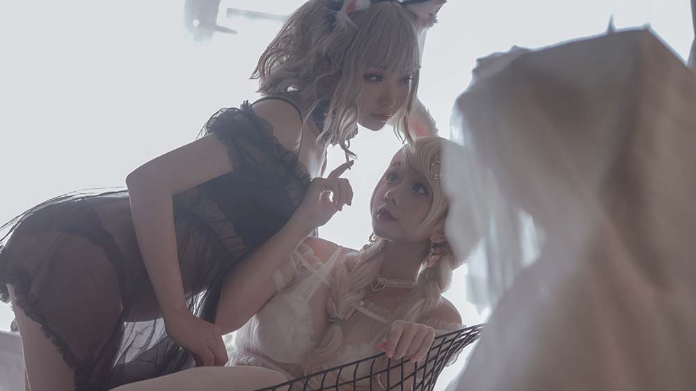日奈娇 – 猫与兔 Cosplay-第2张