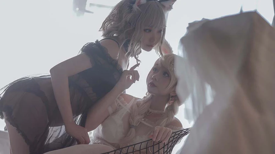 日奈娇 – 猫与兔 Cosplay-第2张