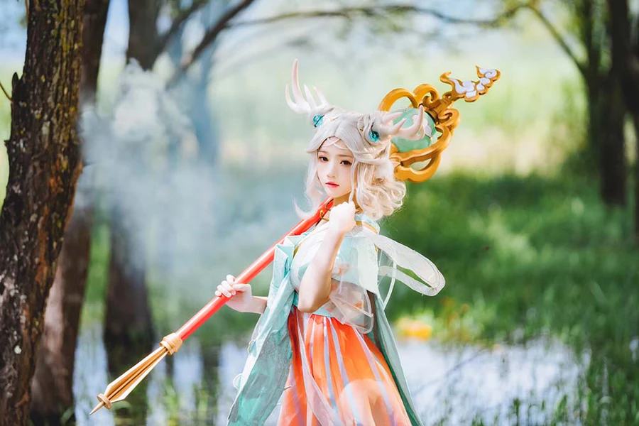 桜桃喵 – 小鹿 Cosplay-第1张