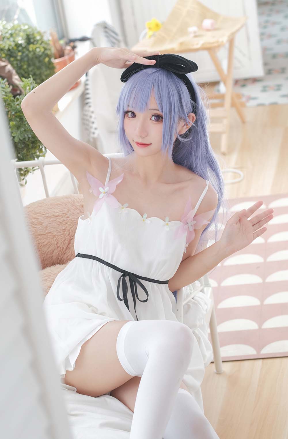 花柒Hana – 独角兽清凉阅读时光 Cosplay-第2张