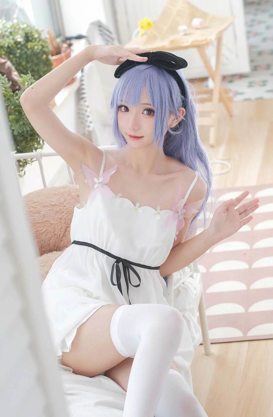花柒Hana – 独角兽清凉阅读时光 Cosplay-第2张