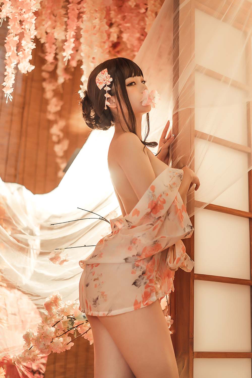 蜜汁猫裘 – 浴娘2 Cosplay-第1张