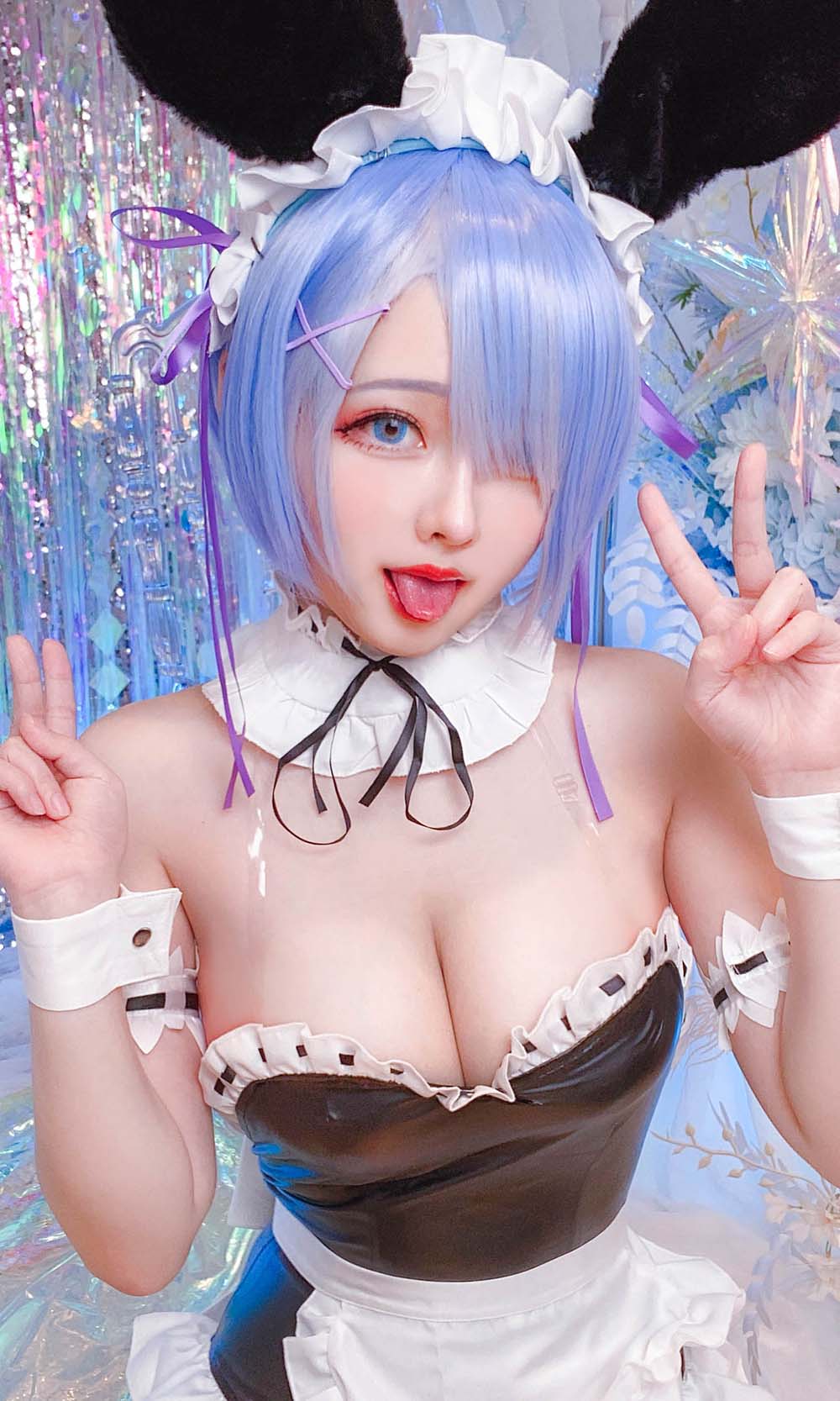 Arty亚缇 – REM bunny suit ver. (Re_Zero) Cosplay-第2张