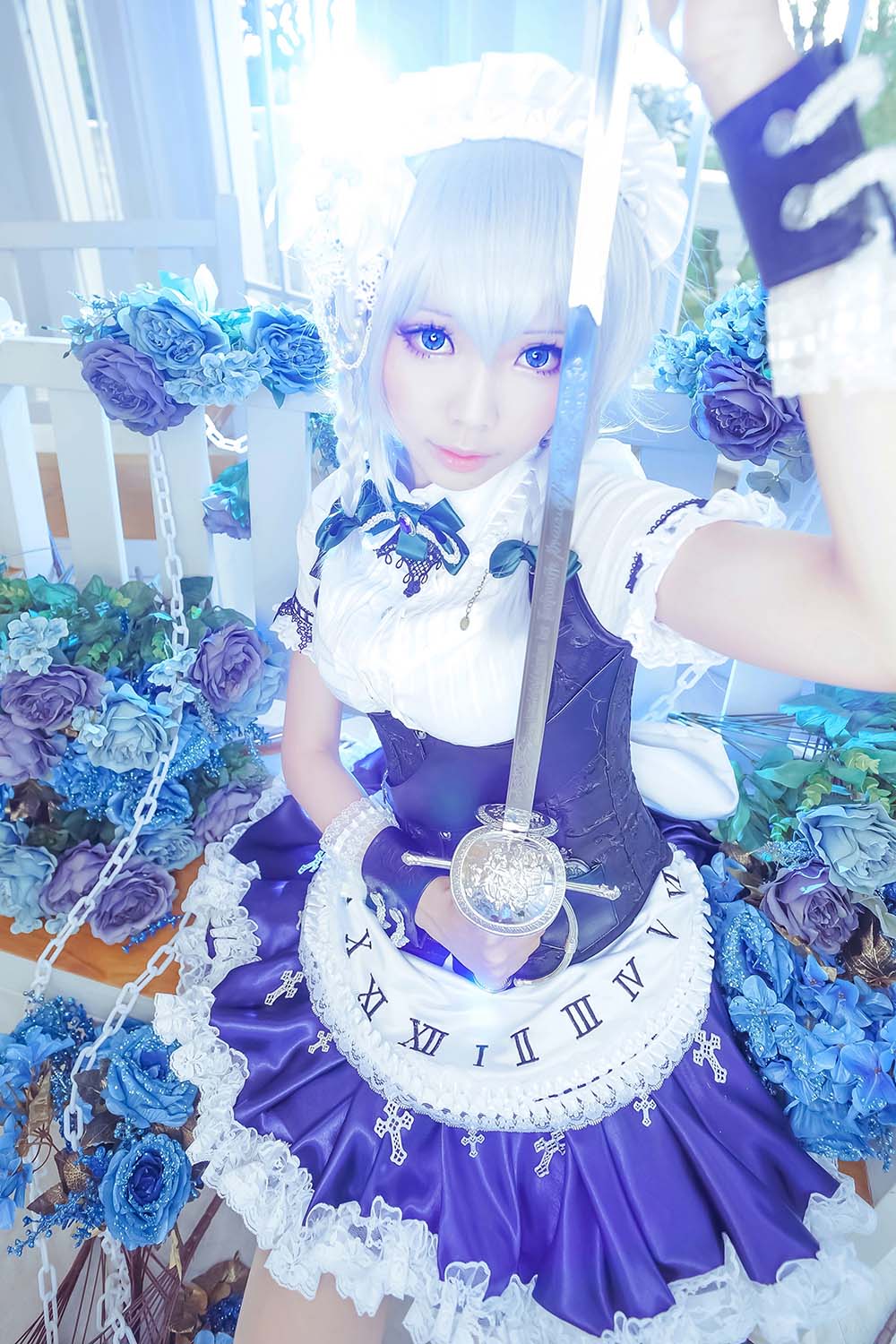 Ely_eee(ElyEE子) – 十六夜 Cosplay-第1张