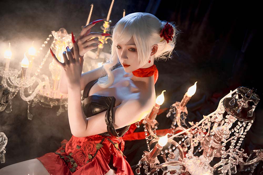 瓦斯塔亚小龙虾 – 灵魂探戈伊芙琳 Cosplay-第1张