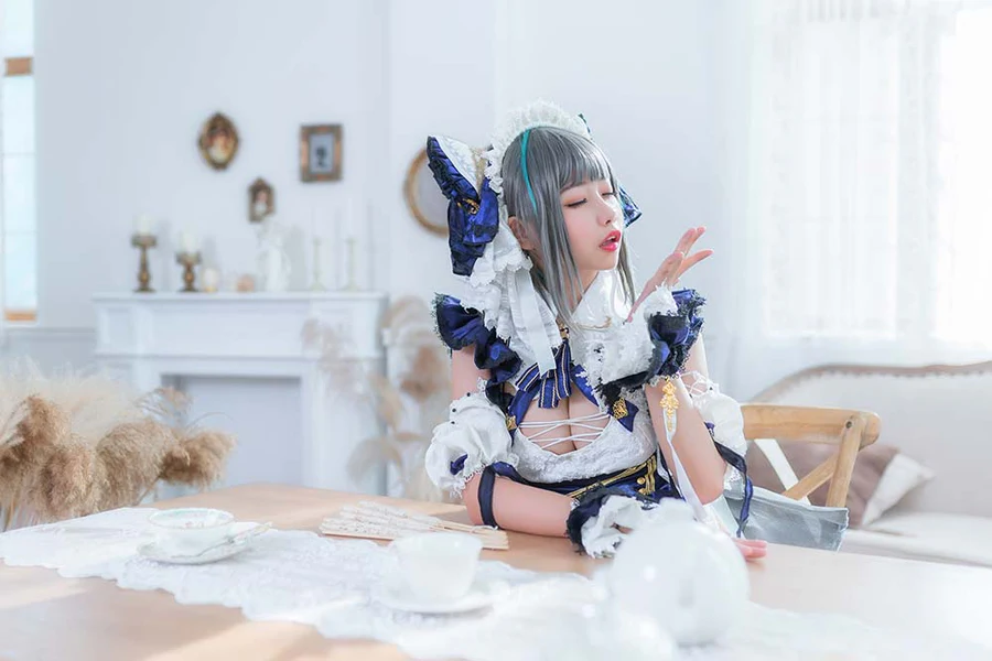 Momoko葵葵 – 柴郡 Cosplay-第1张