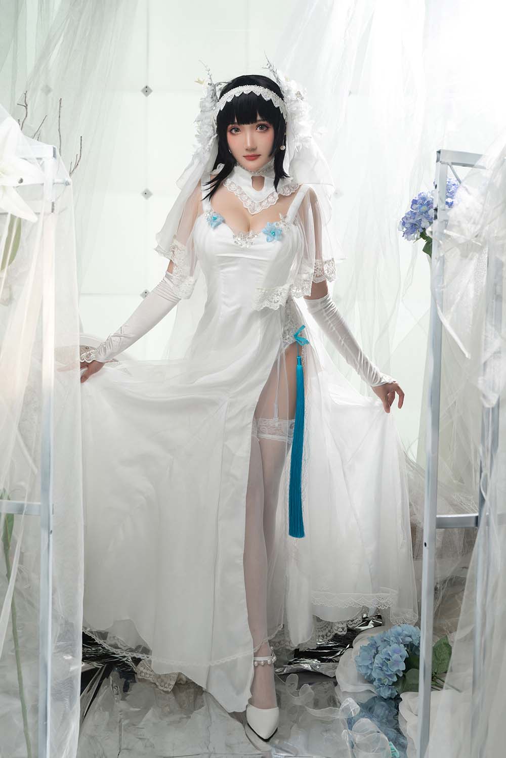 瓜希酱 – 95式花嫁 Cosplay-第1张